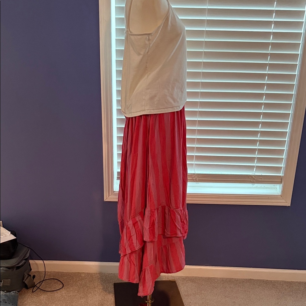 SO High-Low Pink Skirt - Picture 3 of 4